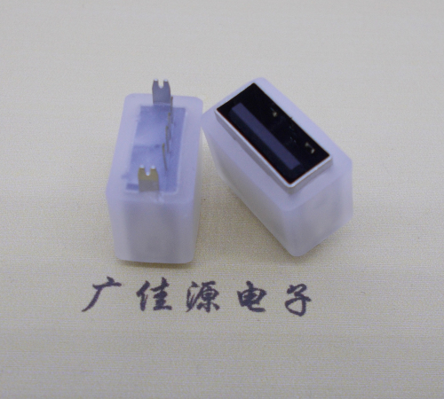 USB connector interface 10.5MM waterproof vertical plug female seat harpoon foot