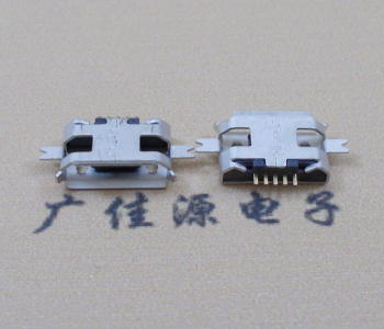 MICRO USB 5P Interface Sink Plate 1.2 SMD Crimping Mother Base