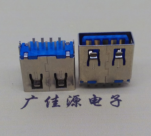 USB 3.0 socket. USB 3.0 clamp mother base. USB 3.0 connector pin definition