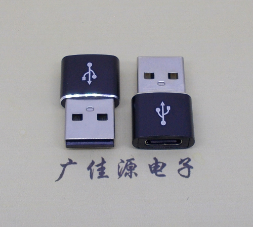 USB 2.0type A male to type C female seat length L=20-22mm, 24-26mm