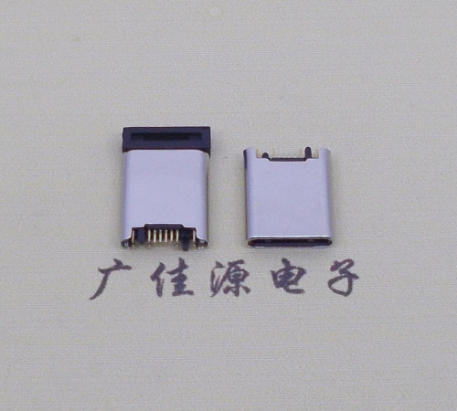 USB 3.1type c12p stretching clamp male, clamp spacing 0.7mm, with data and charging function